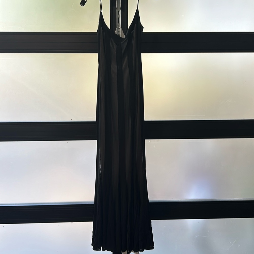 Women’s Size 2 long black evening gown